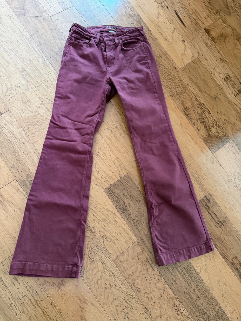 Ariat Women's Boot Cut Jeans in Plum